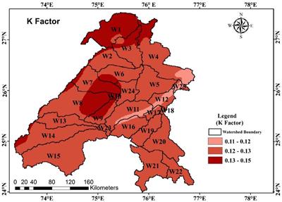 GIS integrated RUSLE model-based soil loss estimation and watershed prioritization for land and water conservation aspects